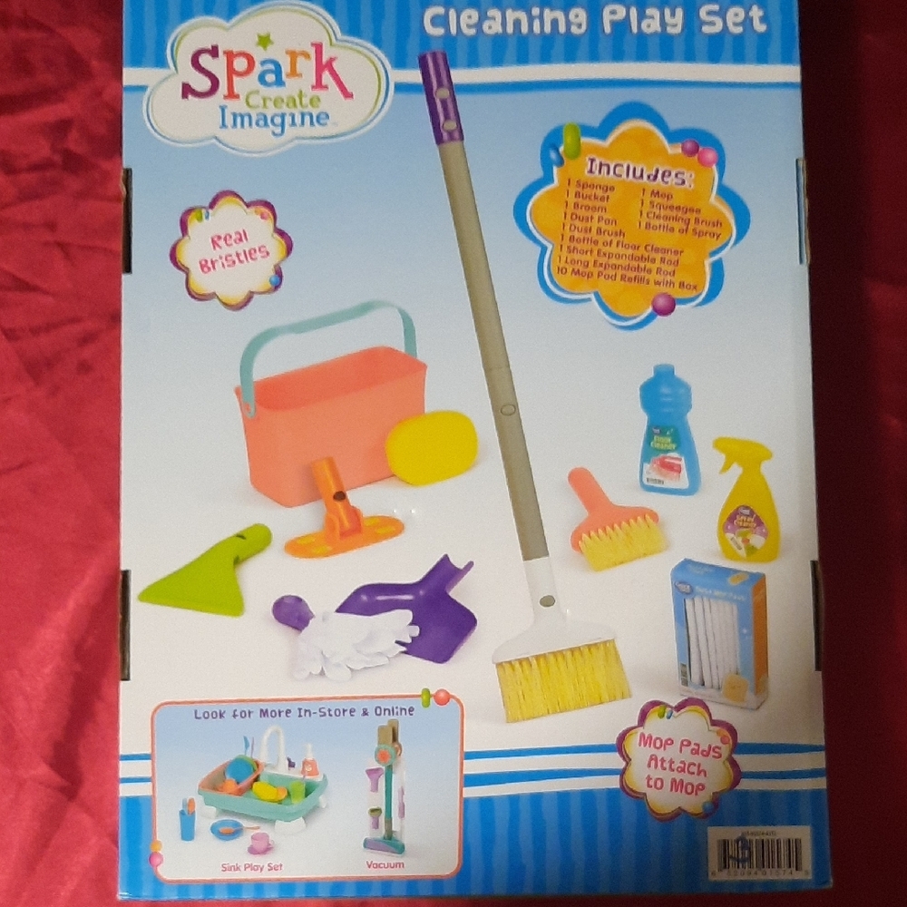Spark Create Imagine Cleaning Play Set - Multicolor - Picture 6 of 7
